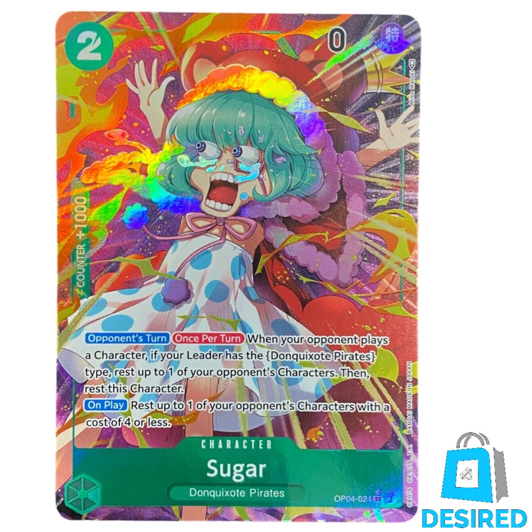 Sugar (Alternate Art) OP04-024 R - Kingdoms Of Intrigue OP04 - Desired Collectibles Limited