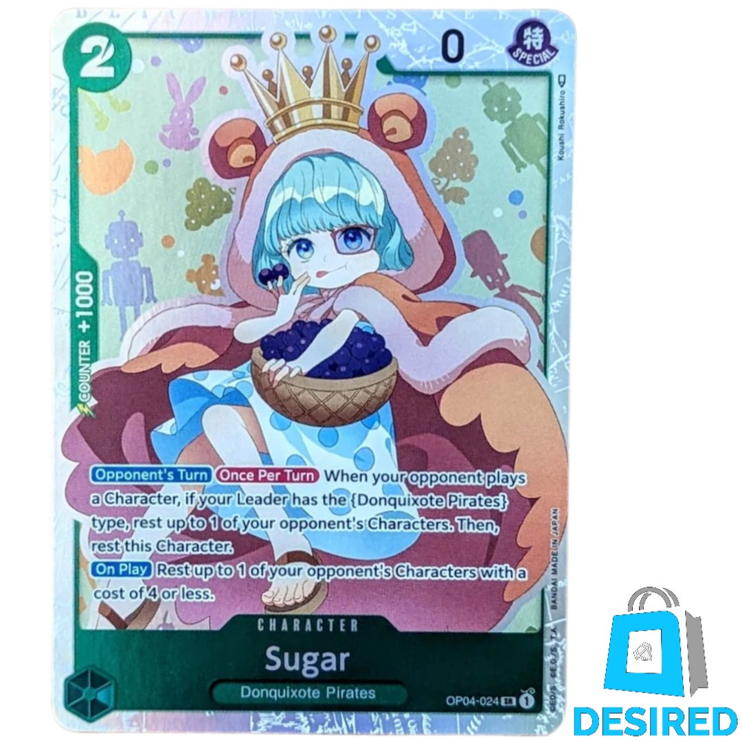 Sugar OP04-024 SR - Kingdoms of Intrigue OP04 - Desired Collectibles Limited