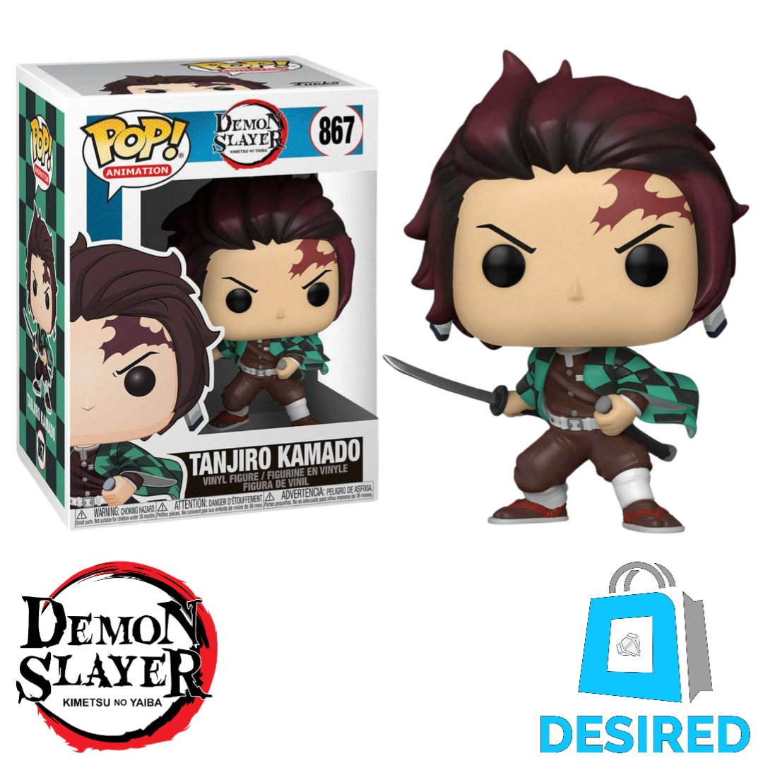 Tanjiro Kamado #867 - Demon Slayer Funko Pop! - Desired Collectibles Limited