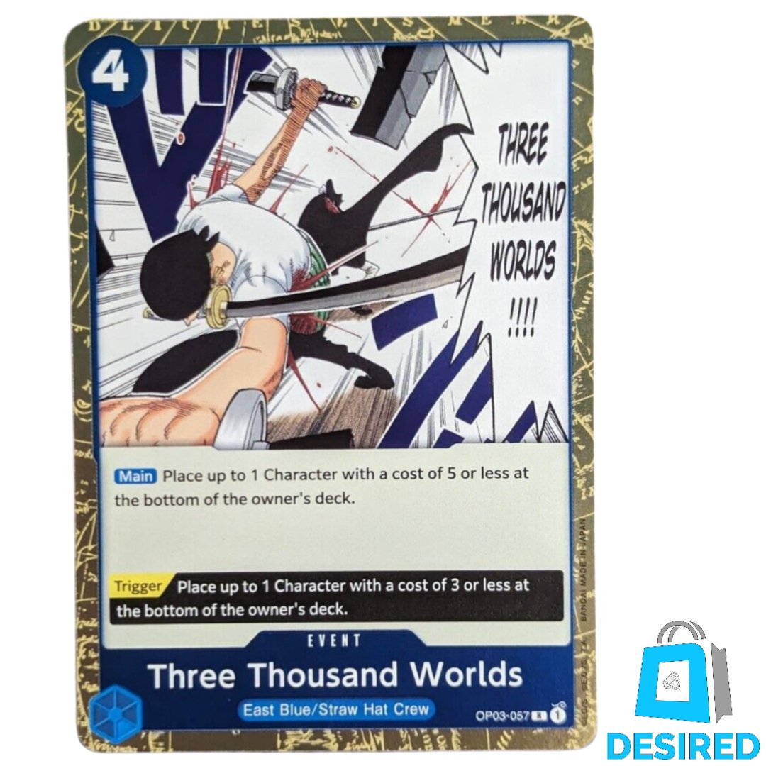 Three Thousand Worlds OP03-057 R - Pillars Of Strengh OP03 - Desired Collectibles Limited