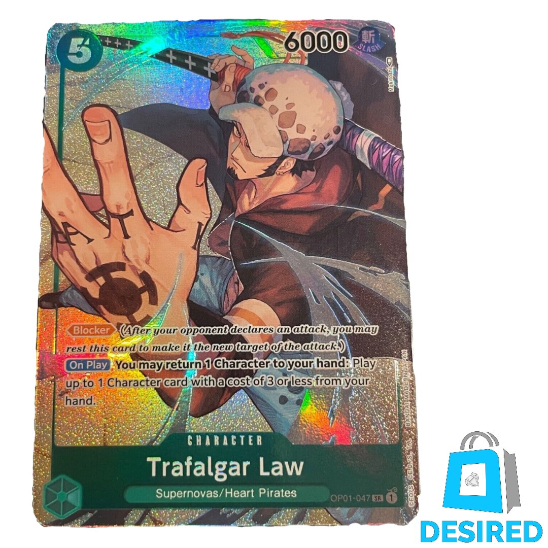 Trafalgar Law (Alternative Art) OP01-051 - Romance Dawn OP01 - Desired Collectibles Limited