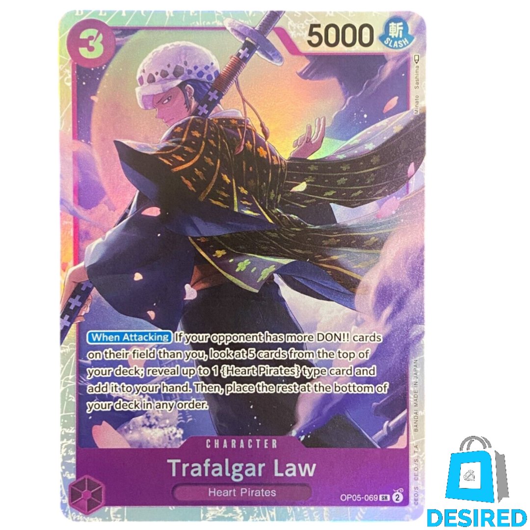 Trafalgar Law OP05-069 SR - Awakening Of The New Era (OP-05) - Desired Collectibles Limited