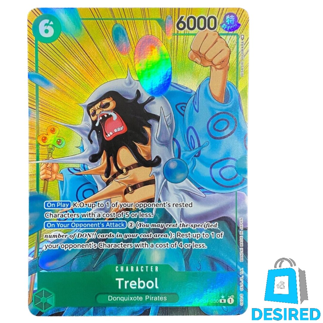 Trebol (Alternate Art) OP04-030 R - Kingdoms Of Intrigue OP04 - Desired Collectibles Limited