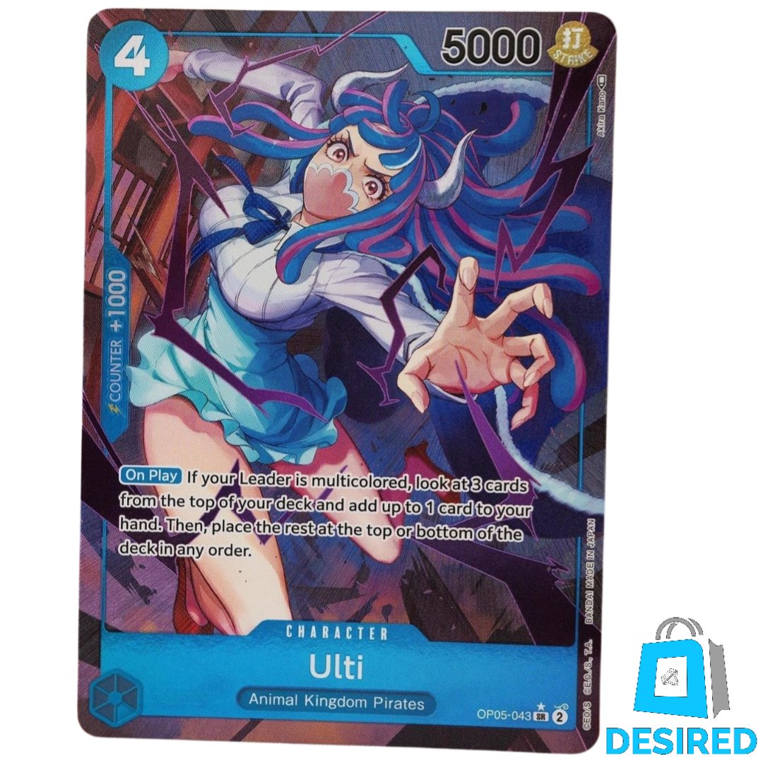 Ulti (Alternate Art) OP05-043 SR - Awakening Of The New Era (OP-05) - Desired Collectibles Limited