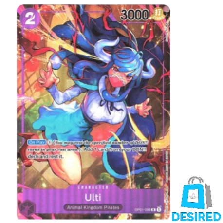 Ulti (Alternative Art) OP01-093 R - Romance Dawn OP01 - Desired Collectibles Limited