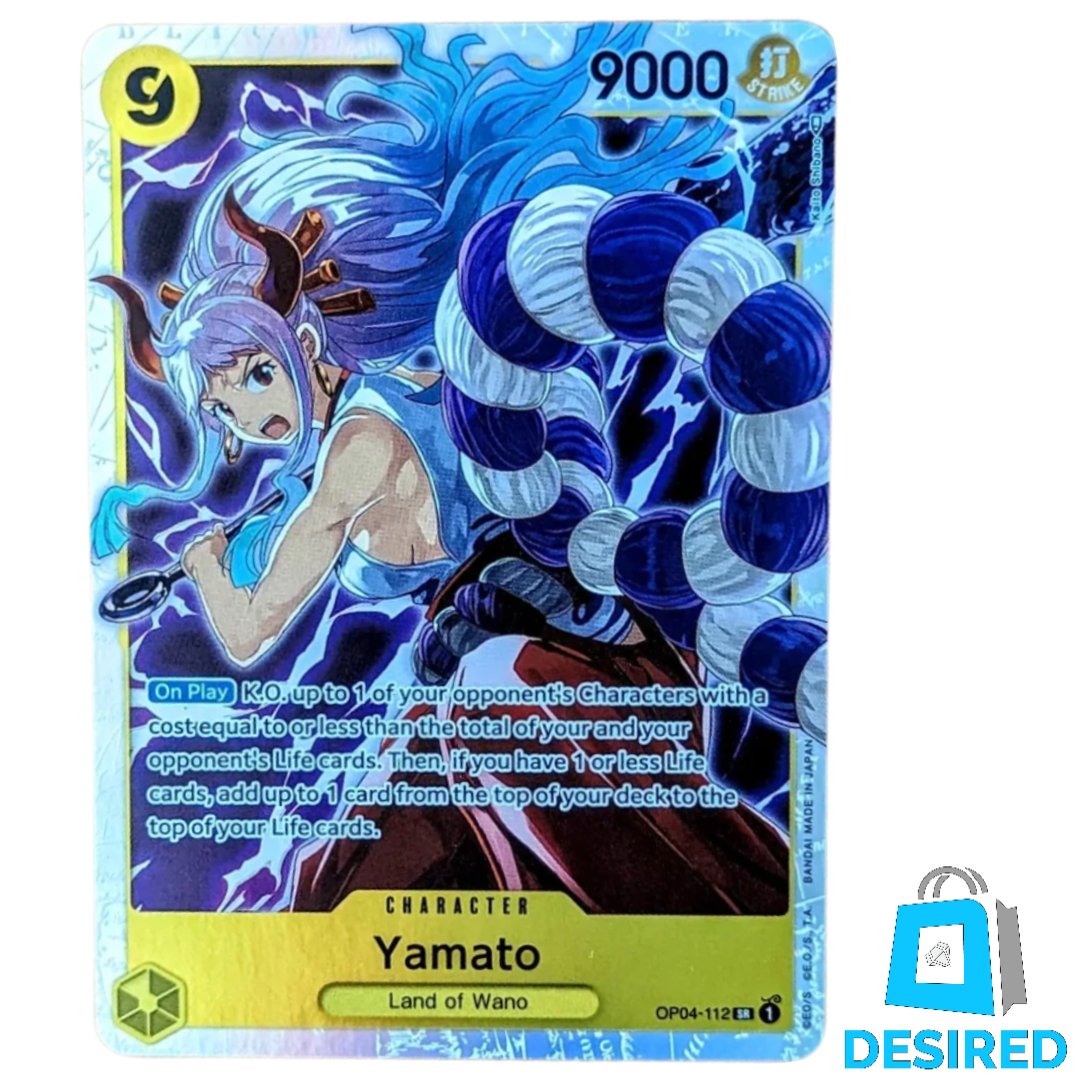 Yamato OP04-112 SR - Kingdoms of Intrigue OP04 - Desired Collectibles Limited